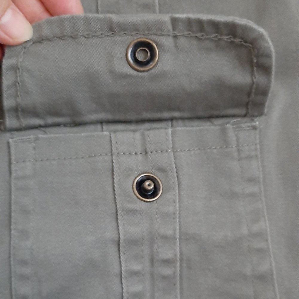 Live a Little Women`s Boho Raw Edge Jacket (M) - Picture 11 of 15